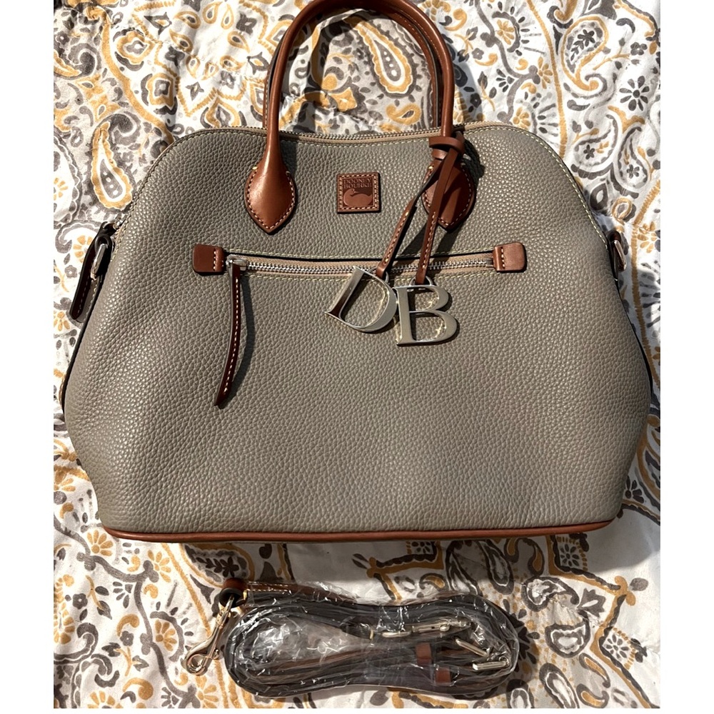 Dooney & Bourke Pebble Grain Large Domed Satchel